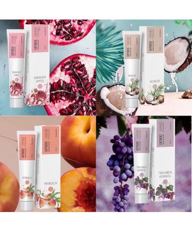 UMIDO 5-Piece Hand Lotion Set | 45ml Coconut Grape Seed Peach Pomegranate & Olive | Nourishing Hand Cream & Skin Care - Buy Online on GoSupps.com