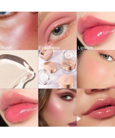 Magic Color Changing Blush Rouge for Cheeks & Lips - 2PCS Moisturizing Gel Blush with Waterproof Formula for Glossy Finish Makeup - Buy Online on GoSupps.com