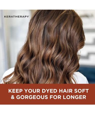 KERATHERAPY Keratin Infused Color Protect Shampoo 10.1 fl. oz. - Gluten Free Color Protecting Shampoo with Kerabond Technology, Red Raspberry Oil, Omega 3 & 6 - Buy Online on GoSupps.com