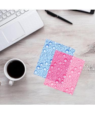 COHEALI 10Pcs Small Glasses Cleaning Cloths - Soft & Comfortable for Eyeglasses Camera Lens & TV Screen - 17x15cm - Buy Online on GoSupps.com