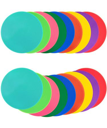 Vhxorrz Spot Markers 18 Pcs 9 Inch 10 Inch Non Slip Rubber Agility Markers for Football, Basketball Training Markers,School Activities, Exercise Drills 9 in spot marker 18 Pack - Buy Online on GoSupps.com