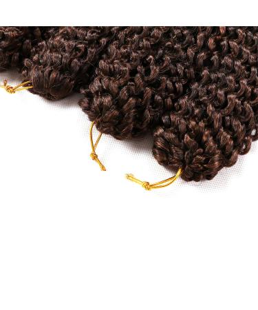 12-Inch Passion Twist Crochet Hair - 8 Bundles Kinky Curly Water Wave - Marlybob Braids for Black Women & Kids (1B30#) - Buy Online on GoSupps.com