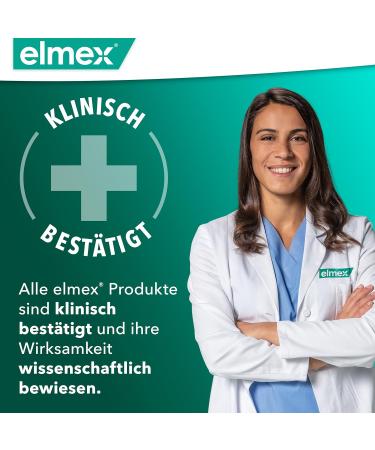 Elmex Mouthwash Sensitive 400ml - Extra Protection for Sensitive Teeth | Alcohol-Free Mint Flavor | 3-Pack Rinse for Daily Care - Buy Online on GoSupps.com