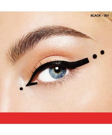 Rimmel Scandaleyes Liquid Liner 001 Black - 0.37 Fl Oz | Long-Lasting Eye Makeup - Buy Online on GoSupps.com