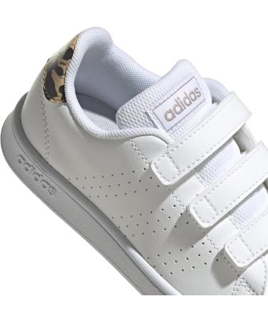 adidas Boy's Advantage Cf I Sneaker Child 1.5 UK - White/Beige - Buy Online on GoSupps.com