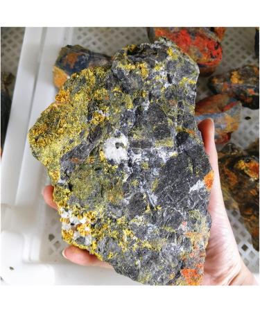 Natural Crystal Rough Natural Arsenic Disulfide Rough Stones Realgar Ore Specimen Bulk Red Orpiment Geological Rock Study Collecting Decoration (Size : 1.5-1.7kg) - Buy Online on GoSupps.com