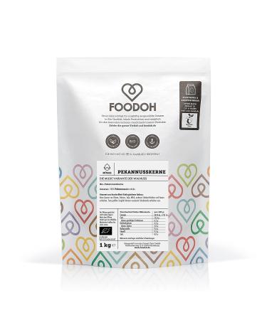Organic Pecan Pieces 1kg - 100% Natural Unsalted & No Additives | Plastic-Free Packaging - Shop Now! - Buy Online on GoSupps.com