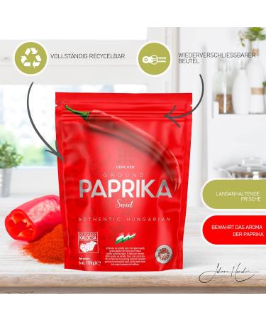 Buy Smoked Paprika Rose 170g - Authentic Hungarian Spice from Kalocsa - Sharp & Smoky Flavor in Aroma Packaging - Buy Online on GoSupps.com
