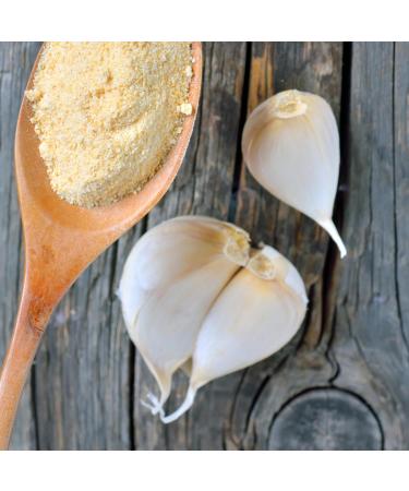 Garlic Powder 200g Natural Herbs and Spices Premium Quality Non-GMO Gluten-Free Finely Ground for Cooking Seasoning and Marinades | Rich Flavor and Aroma No Additives - Buy Online on GoSupps.com