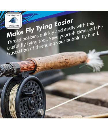 Creative Angler Fly Tying Bobbin & Wire Threader Combo - Spool Holder Tool - Buy Online on GoSupps.com