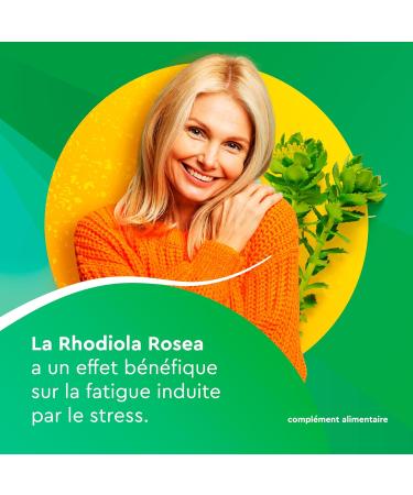 Euphytose Stress Concentration - Dietary Supplement - Bacopa Monnieri - Rhodiola Rosea - Adaptogenic Plants - Stress Difficulty Concentration - 3 Months - 3 x 30 Tablets - Made in France - Buy Online on GoSupps.com