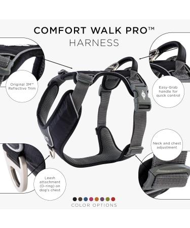 DOG Copenhagen Dog Harness V2 Comfort Walk Pro - Black XS | Premium Dog Harness for Optimal Comfort & Control - 2020 Version - Buy Online on GoSupps.com