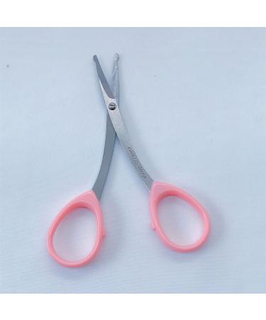 Kinugawa W-25 Scissors for Women - Sharp Nose Hair & Eyebrow Trimming Made in Japan Safety Round Blade Unwanted Hair Remover - Buy Online on GoSupps.com