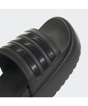 Adidas Women's Adilette Platform Slides - 39 EU - Core Black - Stylish & Comfortable Footwear for International Shipping - Buy Online on GoSupps.com