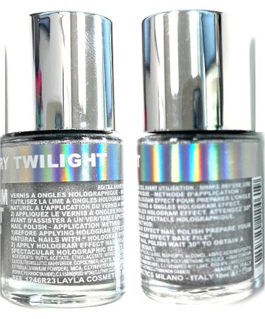 Layla Cosmetics Hologram Effect Nail Polish Mermaid Spell 10ml - Buy Online on GoSupps.com