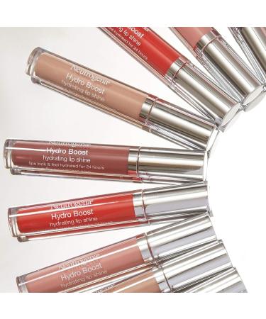 Neutrogena Hydro Boost Lip Gloss 50 Radiant Rose 0.10 oz | Hydrating & Non-Stick Lip Shine with Hyaluronic Acid - Buy Online on GoSupps.com