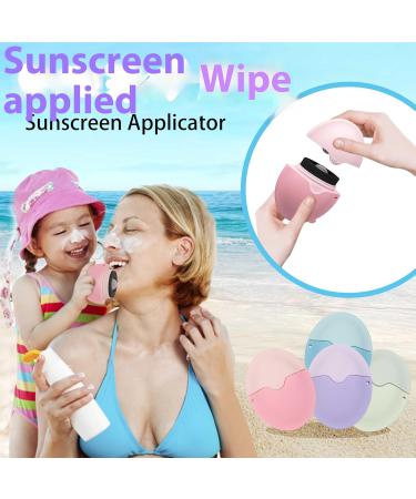 Buy BPA-Free Sunscreen Applicator Pink Refillable Roll-On Sponge for Kids Adults & Families Perfect Travel Size 1.9 fl oz - Buy Online on GoSupps.com