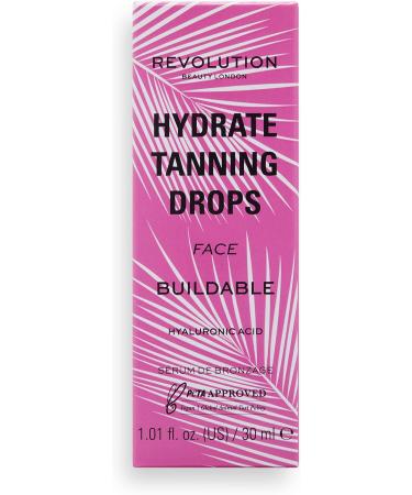 Revolution Beauty London Buildable Face Tanning Drops 50ml - Self Fake Tan - Buy Online on GoSupps.com