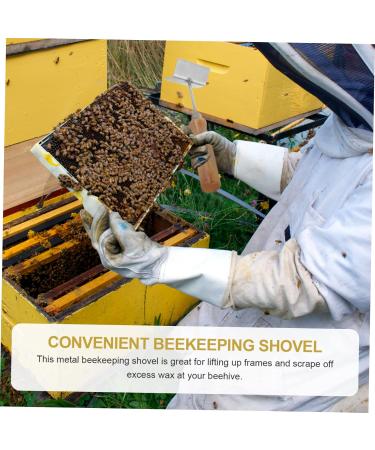 POPETPOP King Partition Cleaning Shovel Home Beehive Shovel Hive Cleaning Scraper Cleaner Nest Frame 21x6.2cm As Shown - Buy Online on GoSupps.com