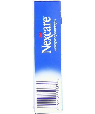 Nexcare Waterproof Clear Bandages for Knee & Elbow - Dirtproof & Germproof - 8-Count Pack of 6 | Fast International Shipping - Buy Online on GoSupps.com