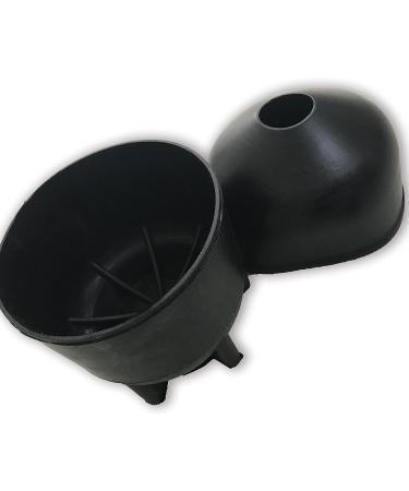 Acecare 9L Carbon Fiber Tank Cover Rubber - 6.89in/175mm Diameter, Black Paintball PCP Scuba - Buy Online on GoSupps.com