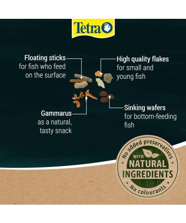 Tetra Multi Mix Pond Fish Food Variety 170g - biologically balanced for mixed fish stock Fish 170 g (Pack of 1) - Buy Online on GoSupps.com