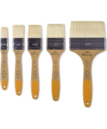 Raphael Oleo Flat Oil Brush 50 Natural - High-Quality Flat Brush for Oil Painting - Buy Online on GoSupps.com