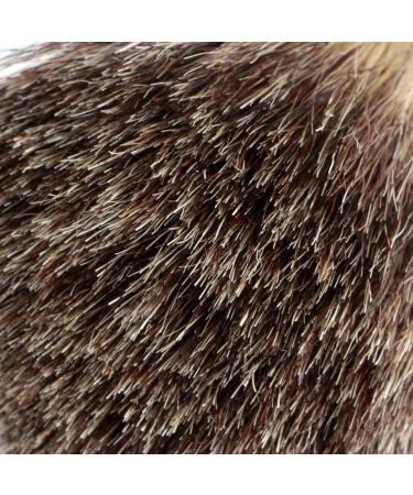 Premium Luxurious Shaving Brush - High Density Hair Black Resin Handle for a Perfect Shave - Ideal for Thick Lather - International Shipping Available - Buy Online on GoSupps.com