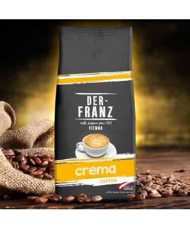 Der-Franz Crema Caf moulu 4 x 1000 g - Buy Online on GoSupps.com