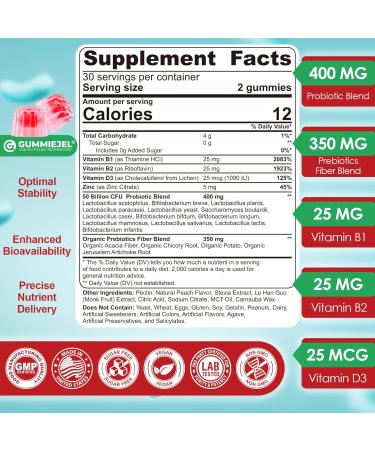 NEVISS Melatonin Free Sleep Aid Gummies & Sugar Free Probiotics Gummies - Buy Online on GoSupps.com