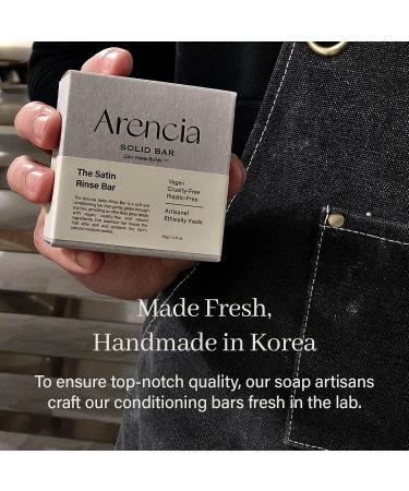 Arencia Satin Conditioner Bar - Hydrating, Color Protecting, Vegan & Eco-Friendly - Buy Online on GoSupps.com