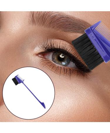 VOCOSTE Dual Comb Eyebrow Brushes - Eyelash & Eyebrow Travel Makeup Tool for Women | Blue 6.77" | International Shipping Available - Buy Online on GoSupps.com