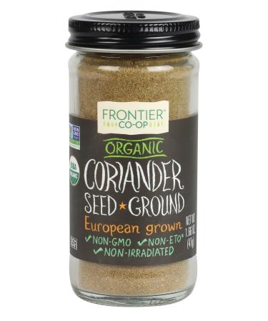 Frontier Natural Products Coriander Seed, Og, Ground, 1.66-Ounce - Buy Online on GoSupps.com