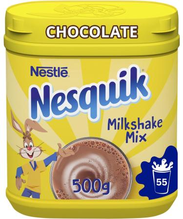 Milkshake & Hot Chocolate Bundle with Nesquik Chocolate Milkshake Tub 500g and Nesquik Hot Chocolate 400g (2 Pack) - Buy Online on GoSupps.com