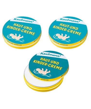 Kaufmanns Haut- und Kindercreme 30ml 3er Pack (3 x 30 ml)