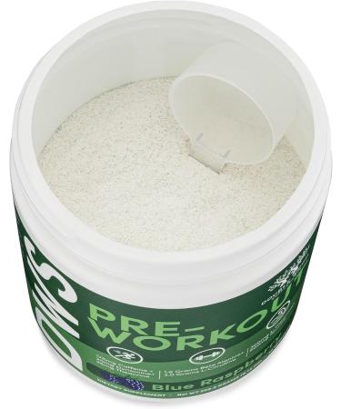 Pre Workout Powder for Men & Women (30 Servings of Caffeine Beta Alanine L-Citrulline Dynamine L-Theanine Taurine Theacrine & More) Preworkout Powder with Scoop by Double Wood (Blue Raspberry) - Buy Online on GoSupps.com