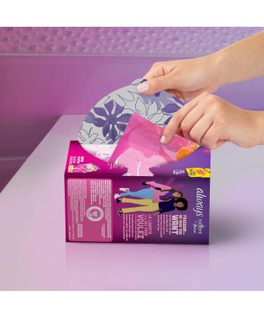 Always Radiant Feminine Pads for Women Size 2 Heavy with Wings Scented 48 CT Size 2 48 Count - Buy Online on GoSupps.com