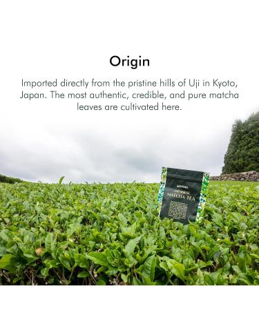 Heapwell Finest Ceremonial Matcha from Uji Kyoto - 30g Can | Award-Winning Quality | International Shipping - Buy Online on GoSupps.com