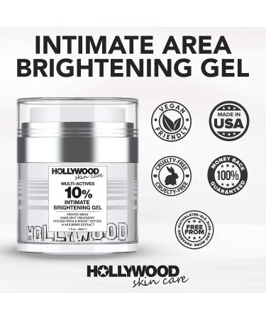 Hollywood Skincare Intimate Dark Spot Remover - Mulberry Extract & Alpha Arbutin | Fade Cream for Face & Body - Buy Online on GoSupps.com