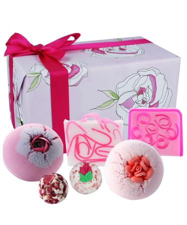 Bomb Cosmetics Rose Garden Handmade Gift Pack 6 Count (Pack of 1) Rose Garden
