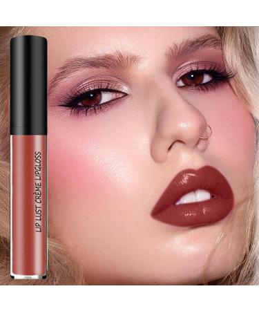  Lunaobrik Lip Gloss Makeup - Non-sticky and moisturizing formula - Lightweight waterproof volumizing stick with shine for daytime evening beginner and enthusiast use - Buy Online on GoSupps.com