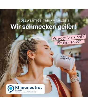 Sheko Strawberry Meal Set - 25 Gluten-Free Protein Shakes - Natural Weight Loss Diet (450g) - Buy Online on GoSupps.com