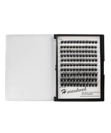 D Curl Wide Stem 10Rows Mixed 10-16mm Individual False Eyelashes for Dramatic Black Makeup - Natural Volume Eye Lashes Extensions - Buy Online on GoSupps.com