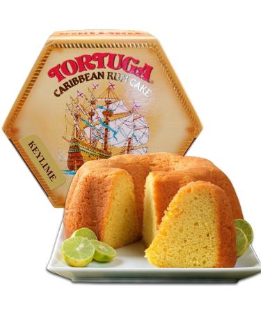 TORTUGA Caribbean Key Lime Rum Cake - 32 oz - Premium Gourmet Gift for Christmas & Stocking Stuffers - Buy Online on GoSupps.com