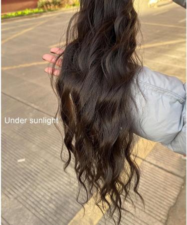 Ponytail Extensions Natural Wavy Wave 32 inch Claw Ponytail Extension Hair Long Heat Resistant Fiber Synthetic Hairpiece For Women Party Daily Used for Women(Blonde) 32inches Blonde - Buy Online on GoSupps.com