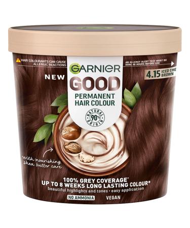 Garnier New! Good 4.15 Iced Chestnut Brown
