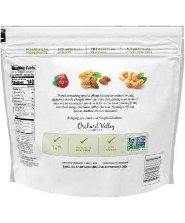 Orchard Valley Harvest Cranberry Almond Cashew Trail Mix - 1oz Bags (Pack of 15) | Non-GMO, No Artificial Ingredients - Buy Online on GoSupps.com