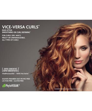 SNOBGIRLS VICE-VERSA CURLS Curly Hair Conditioner Duo-Style: Smoothing or Curl Defining. Super Concentrated Vegan Conditioner for Curly Dry Wavy Frizzy Unmanageable Hair All Types of Curls. Curly hair Masque-Creme Salon Hair Care - Buy Online on GoSupps.com