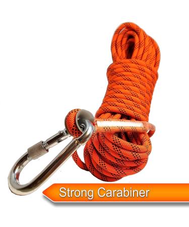 Woodland Home Magnet Fishing Rope | 2000LB Pull Force, 8mm Thick, 52FT, Durable Quality | For Fishing, Camping, Boating | Bright Orange - Buy Online on GoSupps.com