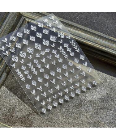 Manicure Flower Series Valentine's Day Relief 5D Decals Nail Stickers Nail Stickers Cute(1) Style1 - Buy Online on GoSupps.com